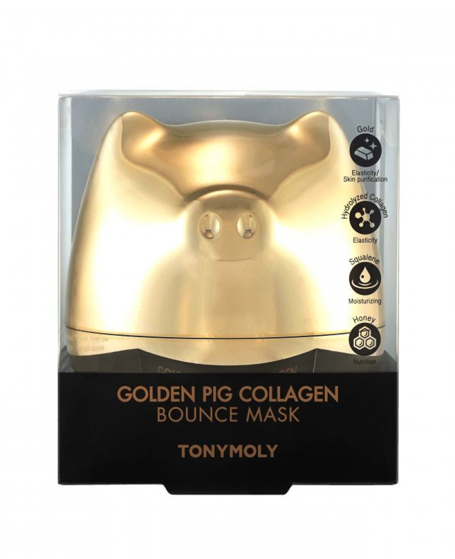 Anti-Aging | TONYMOLY Tonymoly Golden Collagen Bounce Mask 80 Ml