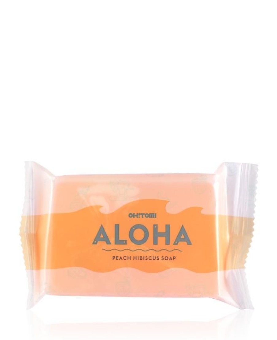 Lichaamsreiniging | OH!TOMI Oh!Tomi Aloha Peach Hibiscus Soap 100 G