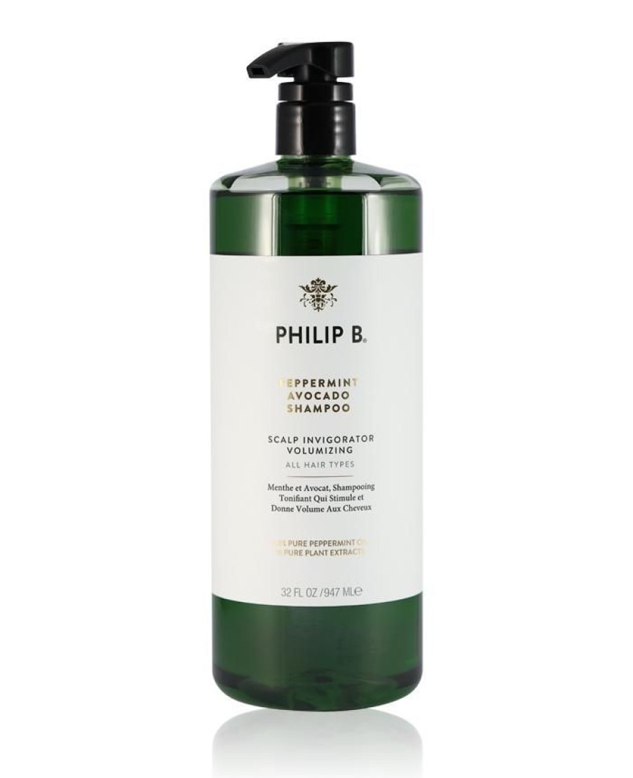 Haar | Philip B Philip B Peppermint & Avocado Volumizing & Clarifying Shampoo 947 Ml