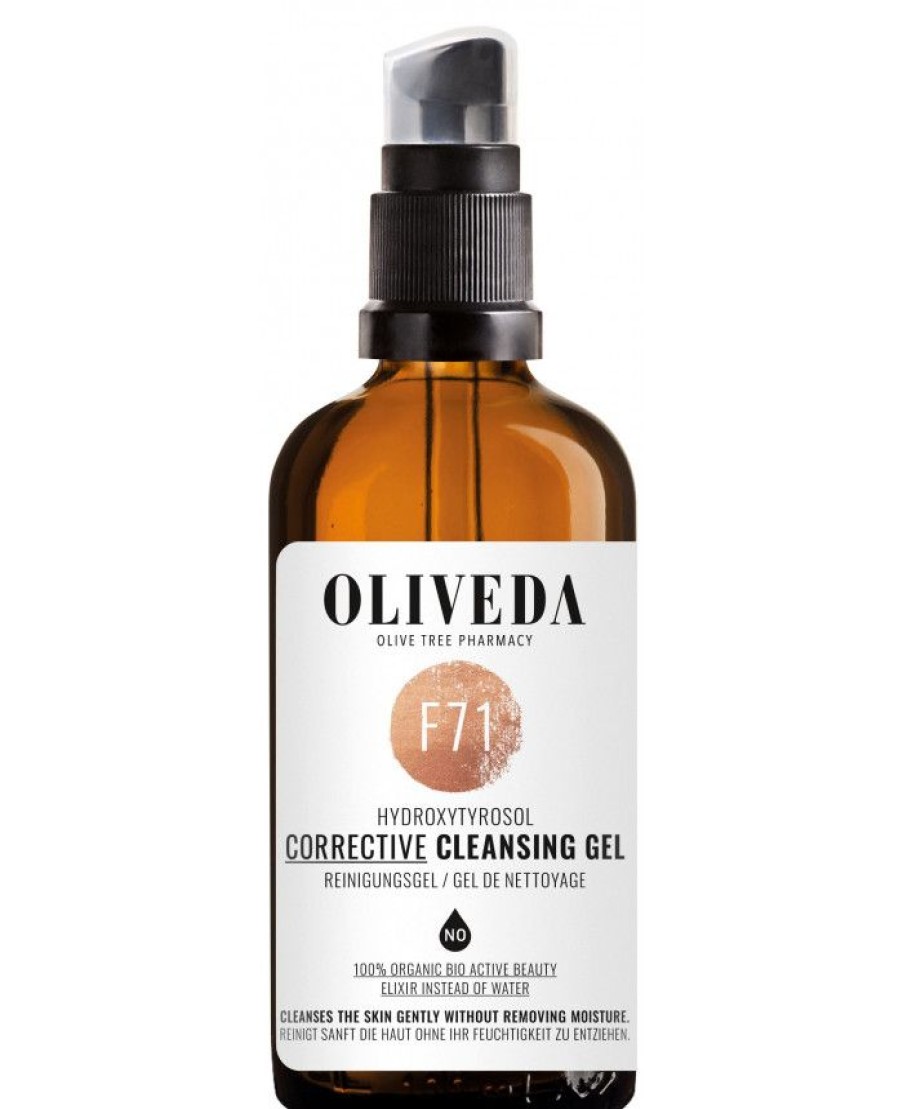 Gezichtsreiniging | Oliveda Oliveda Cleanser F71 Hydroxytyrosol Corrective Cleansing Gel 100 Ml
